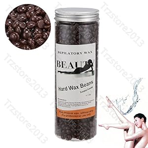 Anmas Home Chocolate No Strip Hair Removal Hard Wax Beans Depilatory for Man and Woman for Men & Women - Image 3