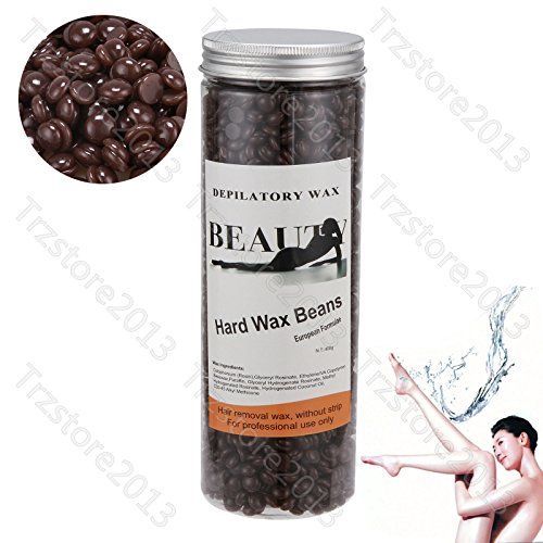 Anmas Home Chocolate No Strip Hair Removal Hard Wax Beans Depilatory for Man and Woman for Men & Women - Image 3