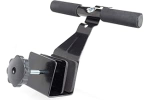 Cap Barbell HHC-CB1 Barra de Abdominales para Puerta, Unisex Adulto, Negro, Talla única