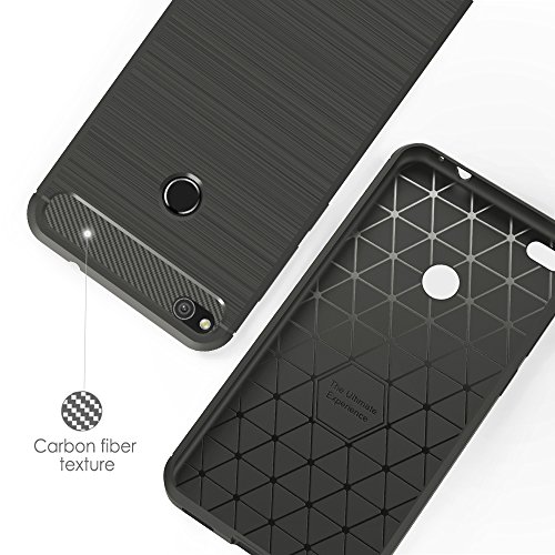 Simpeak Funda Huawei P8 Lite 2017  Fundas Huawei P8 Lite 2017   Honor 8 Lite Nova Lite Carcasa P8 Lite 2017  No para Huawei P8 Lite  Funda Gel Silicona Premium TPU 5 2 Pulgadas  Gris