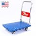 Euro Portable Hand Trolley - PVC 3 x 2 ft - Made in USA - Heavy Duty 400kg rated - Collapsible Hand Rail - Durable Noiseless Sillicon Wheels RS.7200.00