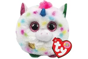 Ty Uk- Harmonie Unicorn Puffies Peluches, 2005128, Multicolore, 7cm