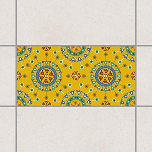 Tile Sticker - Wayuu Design 30cm x 60cm, Set Size:20 piece