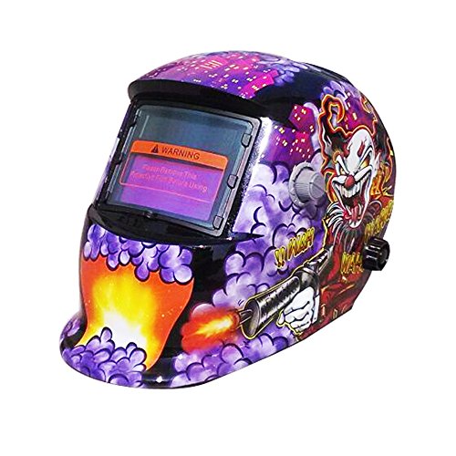 MCTECH® Solar Schweißhelm Automatik Schweißmaske Schweißschild Schweißschirm (Joker) - 2