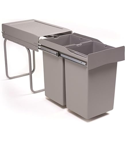 EKOTECH TANK 40 - 2x16 liter Szelektív hulladékgyűjtő 3 év