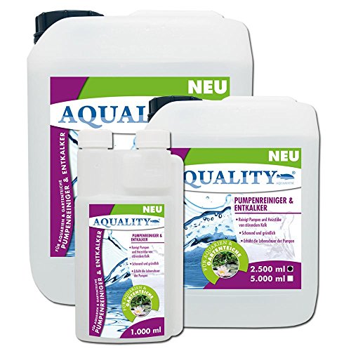 AQUALITY Pumpenreiniger & Entkalker 1.000 ml (Für Aquarien- und Gartenteichpumpen – Entfernt schnell und einfach störende Kalkablagerungen – Erhöht die Lebensdauer der Pumpen) - 3