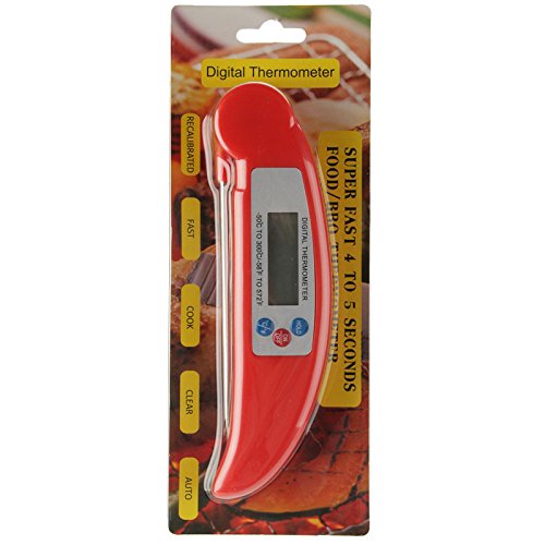 Gazechimp Digitale Küchen Thermometer Tester Grillthermometer Thermometer Rot