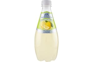 24x San Benedetto Prima Spremitura Limone Passione Italiana PET 40cl Soda 100% Italienisches Getränk gasförmig Lemonade