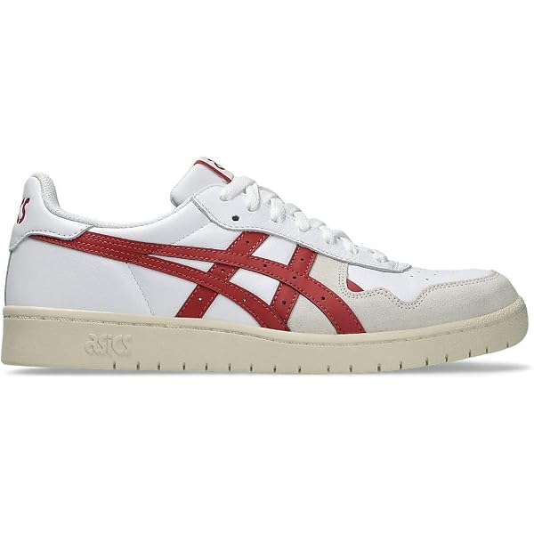 Buy ASICS Mens Japan S White/True Red Sneakers - 5 UK (1201A173
