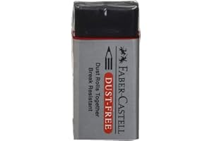 FABER-CASTELL Faber Castell Pencil Eraser, DUST Free (Excellent Clean Erasing)
