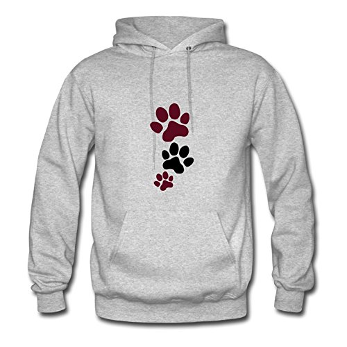 Dog Paw Print Medium Series Long-sleeve Women Elegent