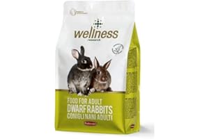 Padovan Wellness Food per Conigli Nani Adulti - 3000 gr