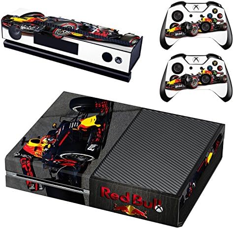 Formula 1 F1 Red Bull Racing Xbox ONE Skin Sticker Vinyl Decal for Console &amp; 2 Controllers