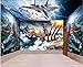 Produktbild YOOMAY 3D Raum tapete Landschaft benutzerdefinierte wandbild Pearl Harbor Krieg Dekoration malerei 3D wandbilder tapete für wände 3 d @ 430x300_cm_ (169.3_by_118.1_in_) _