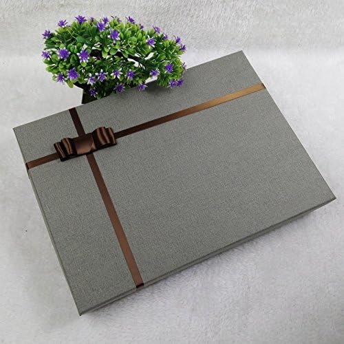 Commercial gift box rectangular album wedding gift box,Card grey