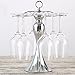 Produktbild Weinregale, Hipsteen Rostfreier Stahl 6 Weinglasgestell Goblet Drying Rack Stand Rotwein Glasaufhänger - Silber