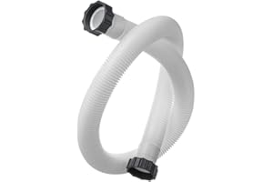 GeRRiT Tuyau de piscine hors-sol pour piscines Intex à parois souples – Ensemble de connecteurs et de raccords pour pompe de filtration de qualité supérieure de 150 cm