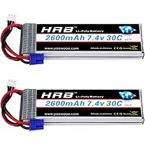 HRB 2 STÜCKE 4S 14,8V 2600mAh 35C Lipo Batterie mit Deans T Stecker für RC Hubsc