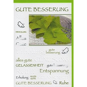 Witzige Genesungskarte Gute Besserung: Amazon.de: Bürobedarf & Schreibwaren