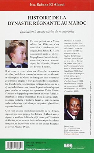 Livres Couvertures de Histoire de la dynastie régnante au Maroc. Initiation à douze siècles de monarchies