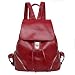 Produktbild Meaeo Schultertasche Studenten Frauen Rucksack Mode Persönlichkeit, Freizeit Rucksack Wearproof Und Wasserdicht, Rot