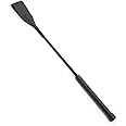 Fuwok Leather Riding Crop and Riding Whip with Mesh Handle