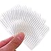 20 Sheet Invisible Breathable Stretch Fiber Narrow Double Eyelid Stickers Tape with Fork