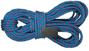 Outdoor Climbing Rope Rescue Rope Safety Rope Speed Down Rope Diameter 10.5mm Power Rope 10m 15m 20m 25m Rock Climbing Rope,Blue-10m