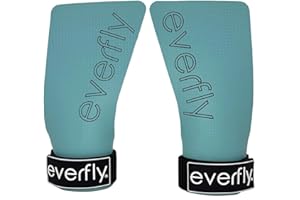 Everfly Manique Crossfit - Gant Musculation Homme Femme - Protege Poignet sans Trous en Fibre de Carbone - Protection des Mains - Gants Grip Sport Gym Fitness Haltérophilie