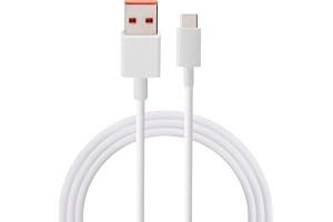 XIAOMI Mi 6A Fast Charging Cable 120W USB C PD Hypercharge Power Cord Quick Charge Compatible with Mi, Redmi, iPhone 15 Pro Max Samsung Galaxy Android Phone iPad MacBook Laptops (1m)