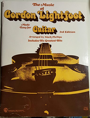 Preisvergleich Produktbild Music of Gordon Lightfoot, Made Easy for Guitar
