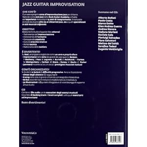 Jazz guitar improvisation. Con CD Audio