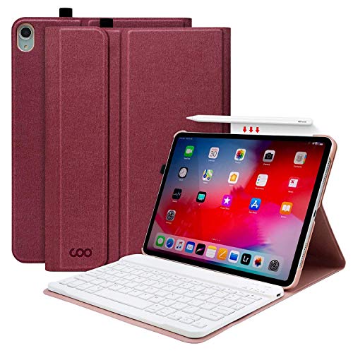 COO Funda con Teclado iPad 9.7 iPad Pro 9.7 iPad 2017 Azul oscuro Cubierta con Teclado Espa/&ntilde;ol Bluetooth para iPad 2018 iPad Air 2//1 con Rotaci/&oacute;n de 360 Grados y Soporte Multi/&aacute;ngulo