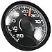 Produktbild COM-FOUR Innen-Thermometer "Slim" für Auto, Heim, Camping, uvm., Ø 46 mm x 12 mm, von - 20° C bis + 60° C