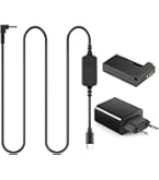 HY1C ACK-E10 Adaptateur d'alimentation AC DR-E10 Coupleur DC LP-E10 Kit de batterie factice pour