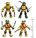 Price comparison product image 4pcs set Teenage Mutant Ninja Turtles Action Figures Raphael Leonardo Donatello