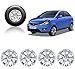 Auto Pearl - Premium Quality Car Full Caps Silver 15inches Wheel Cover For - Tata Zest RS.1649.00
