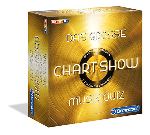Preisvergleich Produktbild Clementoni 69366.5 - Das große Chartshow Musikquiz