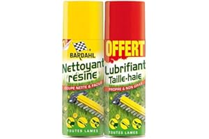 LIBERTY FURNITURE Bardahl LOT Anti-RESINE + LUBRIFIANT Taille-Haies 2 X 200ML