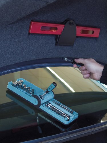 HAZET Profi-Steckschlüssel-Satz Vierkant/Sechskant (6,3 mm (1/4 Zoll), 38-teilig, mit Umschaltknarre 863P, Aufbewahrung im praktischen HAZET SmartCase) 856-1 - 7