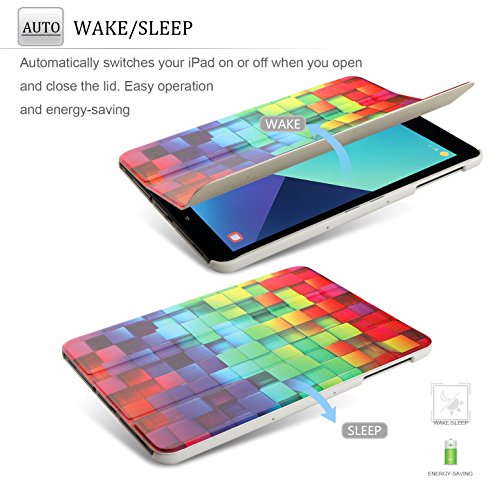 Samsung Galaxy Tab S3 9.7 hülle, IVSO hochwertiges PU Leder Etui hülle Tasche Case – mit Standfunktion, super 360° Anti-Wrestling, ist für Samsung Galaxy Tab S3 9.7 Tablet-PC perfekt geeignet (Für Samsung Galaxy Tab S3 9.7, C-Muster09) - 6