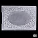 Produktbild CALISTOUK Plastic Embossing Folder Newest Classical Pattern Plastic DIY Album Card Tool Template£¬Magic Mirror