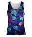 Snoogg Personalized Digitally Printed Tank Tops Vests Sleeveless Casual T shirts for Women / Girls RS.525.00