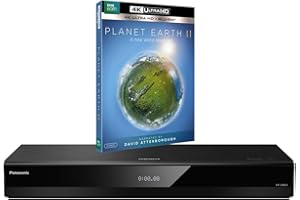 PANASONIC BUNDLE Panasonic DP-UB820 MULTIREGION for DVD Blu-ray Player Bundle with Planet Earth 2 Ultra HD 4K Blu-ray Disc