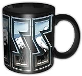 Kiss - Chrome Logo - Tasse im Geschenkkarton (Black Boxed Mug) - Kiss