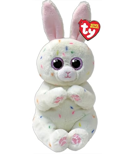 Ty - Beanie Boo's - Peluche Sunday Le Lapin 15 Cm - Blanc, TY36373