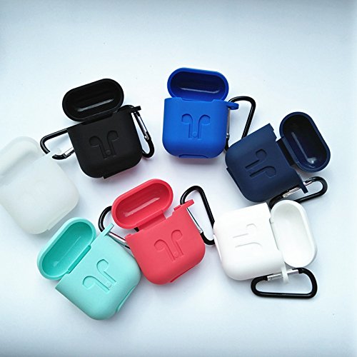 Preisvergleich Produktbild Zantec Sicheres tragbares volles schützendes Kopfhörer gesetzte Silikon Hülse + Haken + Anti verlorenes Seil