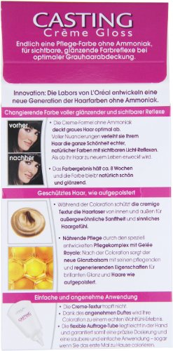 L’Oréal Paris Casting Creme Gloss Glossy Blacks Pflege-Haarfarbe, 200 Schwarzbraun - 4