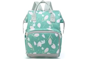 ZiaWorld Baby Changing Bag Backpack Diaper Bag Waterproof Nappy Back Pack Large Capacity Maternity Bag Multi-Function Travel Backpack with 2 Stroller Straps 3 Insulated Pockets for Mom and Dad