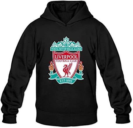 Man Liverpool Customized Retro Hoddies By Mjensen -  Black - 